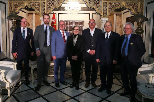 رئيسة الحكومة تلقي وفدا عن لجنة العلاقات الخارجية بالبرلمان الاوروبي 